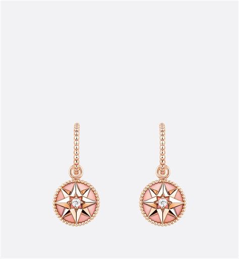 dior rose des vents earrings